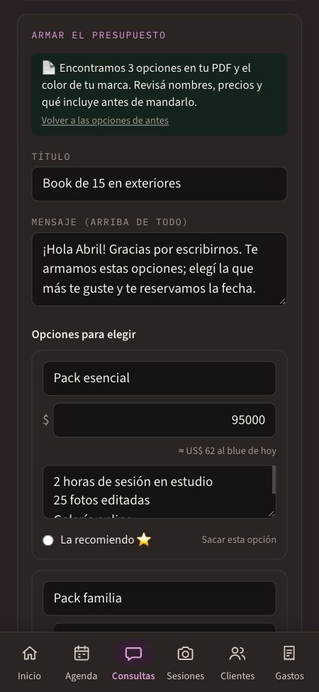Las opciones leídas de tu PDF